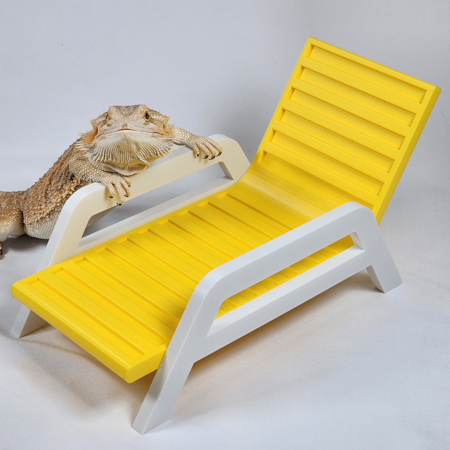 Reptile Lounging Chair 3.0 | Bearded dragon and leopard gecko hammock lounger and basking spot, Bearded dragon furniture decor