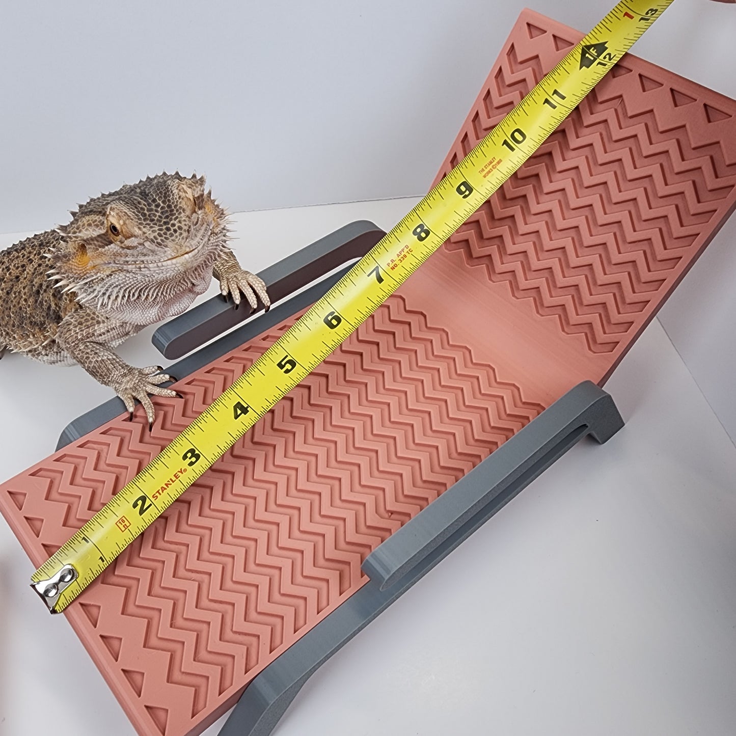 Bearded Dragon Sahara Suite Kit | Beardie lounge chair, picnic table dish, and personalized cactus sign stand! Bearded dragon decor reptile desert